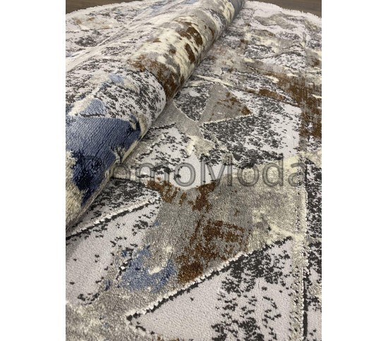 Килим OPTIMUM LOW PM07A , BLUE GREY - Висока якість за найкращою ціною в Україні зображення 2.